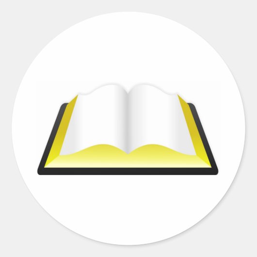 Sticker Rond Sainte Bible (Devant)