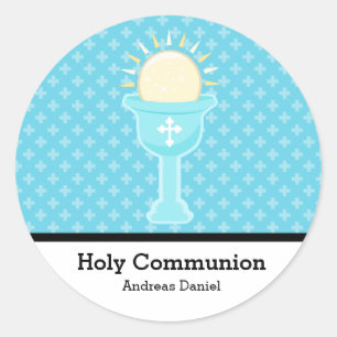 Sticker Rond Sainte Communion