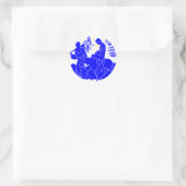 Sticker Rond Sainte Famille (Sac)