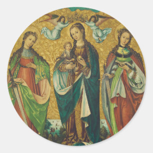 Sticker Rond Sainte Perpétue et Félicité