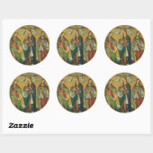 Sticker Rond Sainte Perpétue et Félicité (Feuille)