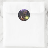 Sticker Rond Saison Sakura (Sac)