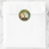 Sticker Rond Saisons | Arbre de Vie (Sac)