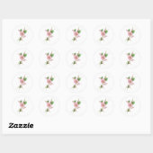 Sticker Rond Sakura Blossoms (Feuille)