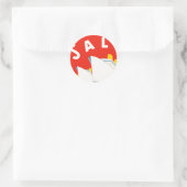 Sticker Rond SAL ~ Swedish American Line (Sac)