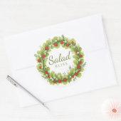 Sticker Rond Salade Bliss (Enveloppe)