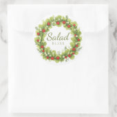 Sticker Rond Salade Bliss (Sac)