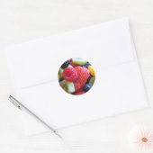 Sticker Rond salade de fruits (Enveloppe)