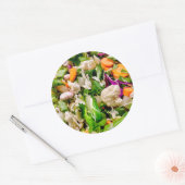 Sticker Rond Salade mixte (Enveloppe)
