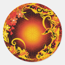 salamandre carpe koi Fleur de vie