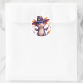 Sticker Rond Salamandre magique (Sac)