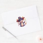 Sticker Rond Salamandre magique (Enveloppe)