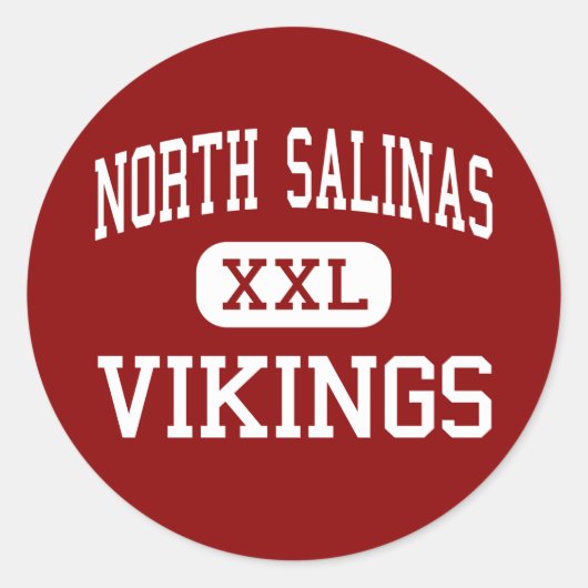 Sticker Rond Salinas du Nord - Vikings - Haute - Salinas (Devant)