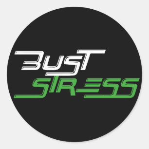 Sticker Rond Salle De Fitness De Stress