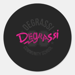 Sticker Rond Salle de sport Degrassi Panthers