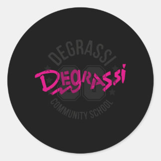 Sticker Rond Salle de sport Degrassi Panthers