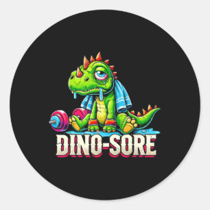 Sticker Rond Salle De Sport Et Fitness