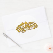 Sticker Rond Salon Deadwood (Enveloppe)