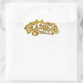 Sticker Rond Salon Deadwood (Sac)