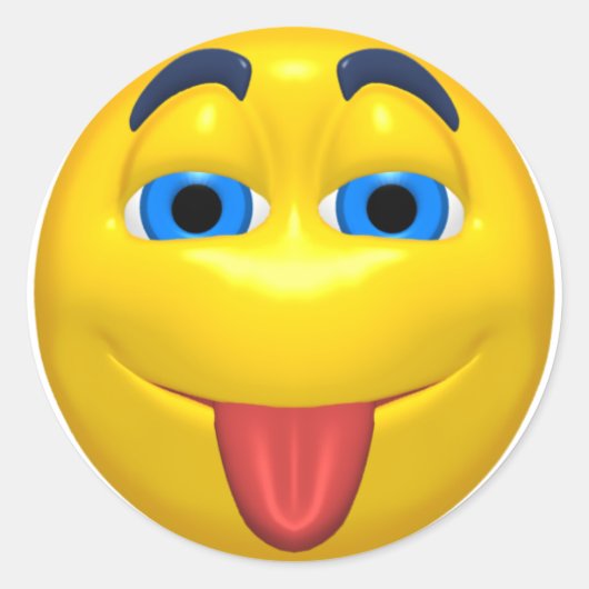 Sticker Rond Salon extérieur Jaune (Devant)