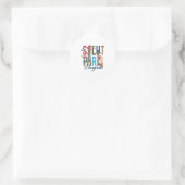 Sticker Rond salut paris (Sac)
