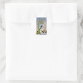 Sticker Rond Salutations De New York (Sac)