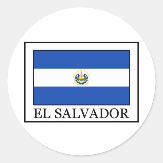 Sticker Rond Salvador (Devant)