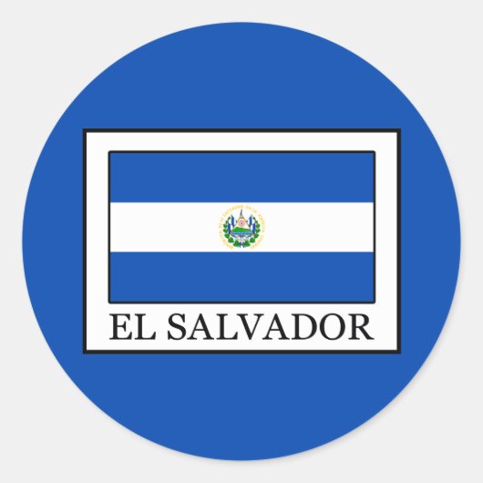 Sticker Rond Salvador (Devant)