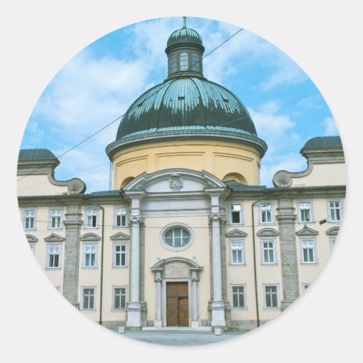 Sticker Rond Salzbourg (Devant)