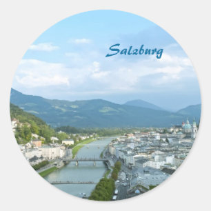 Sticker Rond Salzbourg
