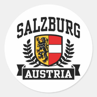 Sticker Rond Salzbourg Autriche