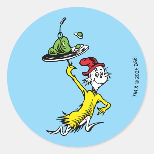 Sticker Rond Sam Je Suis (Devant)