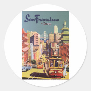 Sticker Rond San Francisco