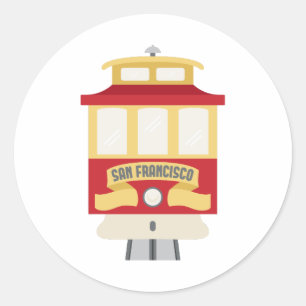 Sticker Rond San Francisco