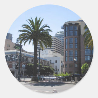 Sticker Rond San Francisco