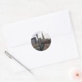 Sticker Rond San Francisco de Pier 39 (Enveloppe)