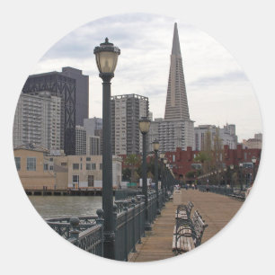 Sticker Rond San Francisco du pilier 39