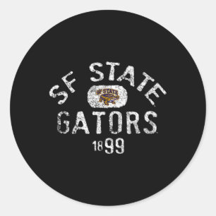 Sticker Rond San Francisco State Gators 1899