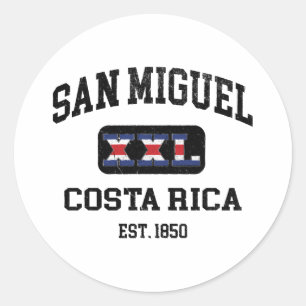 Sticker Rond San Miguel, Costa Rica - XXL Athletic
