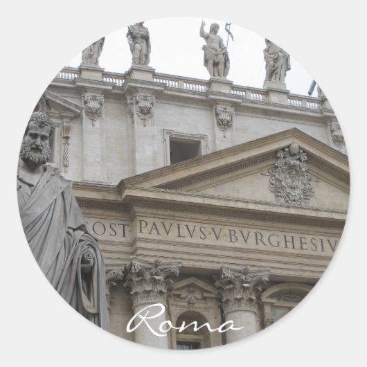 Sticker Rond San Pietro (Devant)