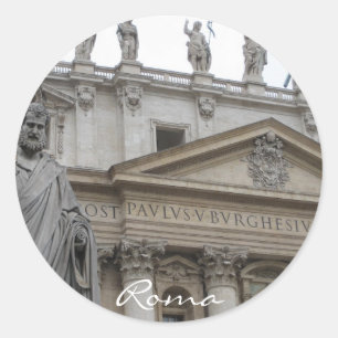Sticker Rond San Pietro