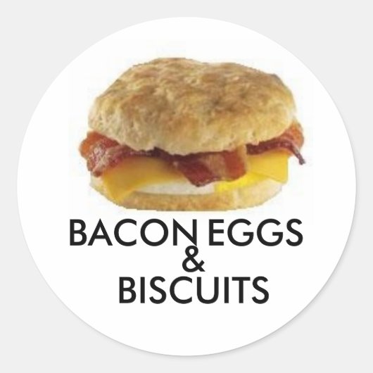 Sticker Rond Sandwich (Devant)