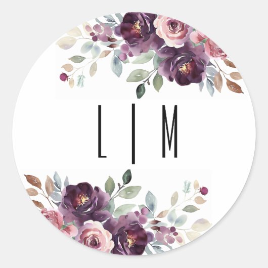 Sticker Rond Sangria (Devant)