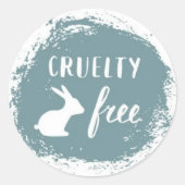 Sticker Rond Sans cruauté (Devant)