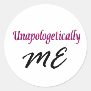 Sticker Rond Sans excuses