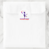 STICKER ROND SANS GLUTEN (Sac)