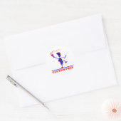 STICKER ROND SANS GLUTEN (Enveloppe)