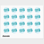 Sticker Rond Sans gluten (Feuille)