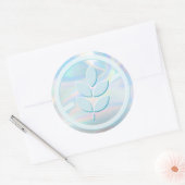 Sticker Rond Sans Gluten Holographique (Enveloppe)
