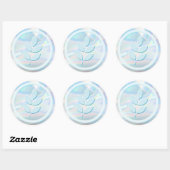 Sticker Rond Sans Gluten Holographique (Feuille)